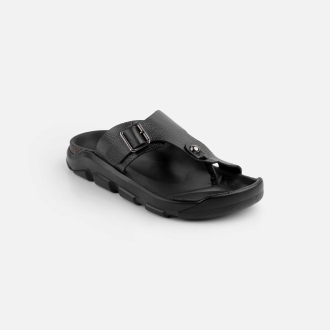 Mochi Men Black Casual Slippers (SKU: 16-1210-11-43)