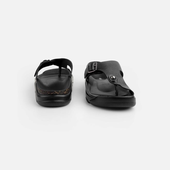Mochi Men Black Casual Slippers (SKU: 16-1210-11-43)
