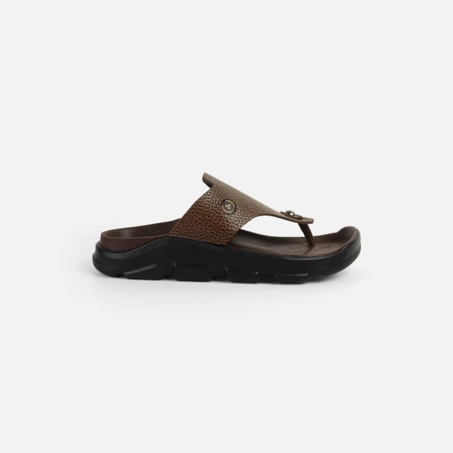 Mochi Men Tan Casual Slippers (SKU: 16-1211-23-40)