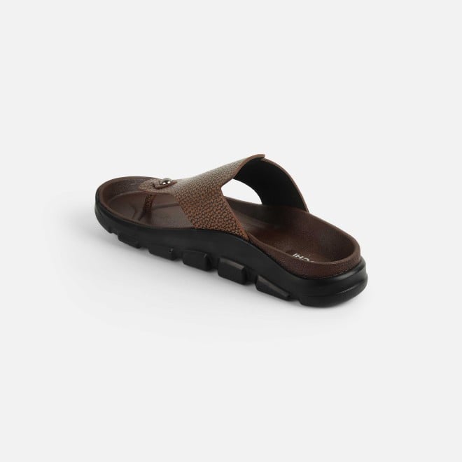 Mochi Men Tan Casual Slippers (SKU: 16-1211-23-40)