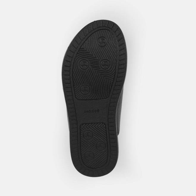 Mochi Men Black Casual Slippers (SKU: 16-1214-11-40)