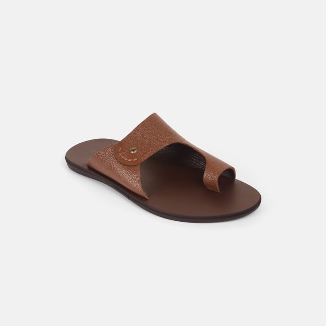 Mochi Men Tan Casual Slippers (SKU: 16-1214-23-40)