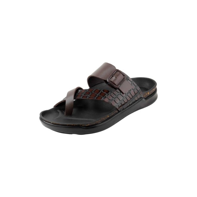 Mochi Men Brown Casual Slippers (SKU: 16-1216-12-41) Mochi Men Brown Casual Slippers (SKU: 16-1216-12-41)