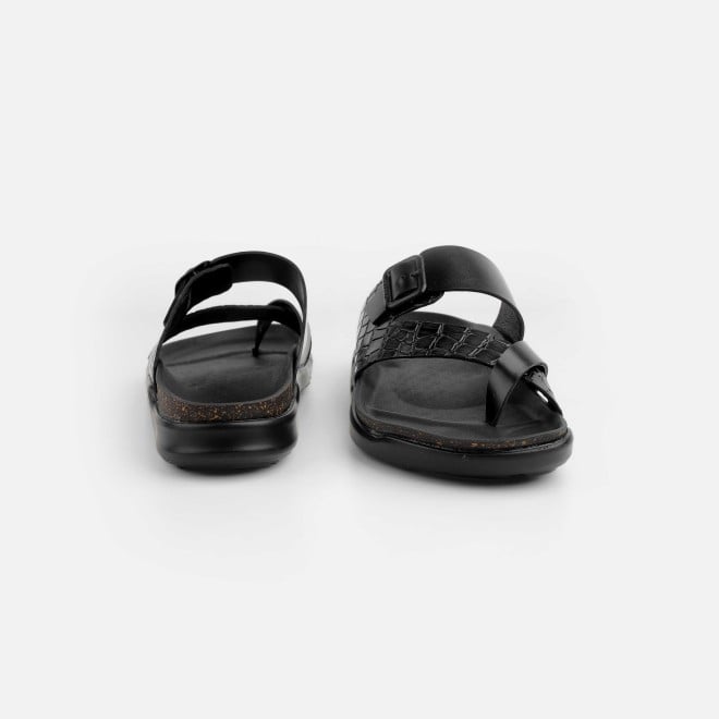 Mochi Men Black Casual Slippers (SKU: 16-1216-11-42) Mochi Men Black Casual Slippers (SKU: 16-1216-11-42)