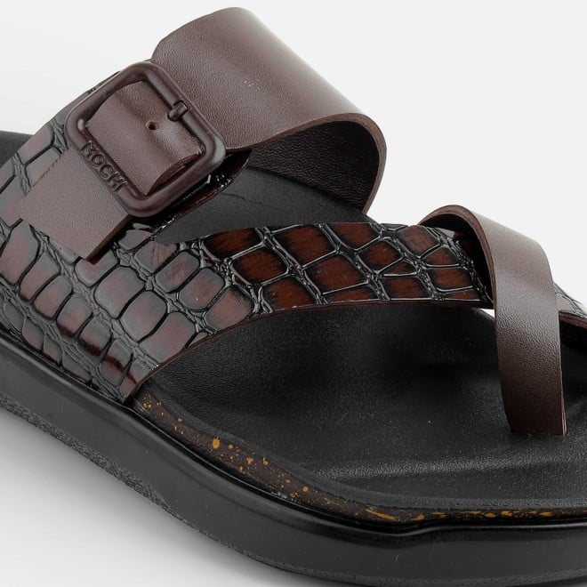 Mochi Men Brown Casual Slippers (SKU: 16-1216-12-41) Mochi Men Brown Casual Slippers (SKU: 16-1216-12-41)