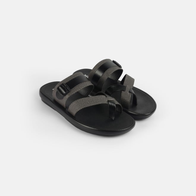 Mochi Men Black Casual Slippers (SKU: 16-1217-11-41) Mochi Men Black Casual Slippers (SKU: 16-1217-11-41)
