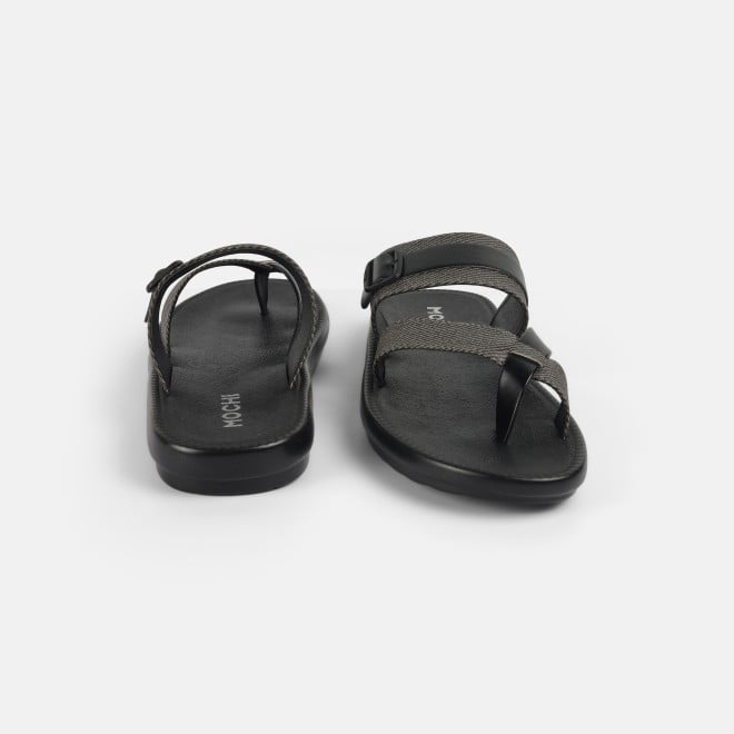 Mochi Men Black Casual Slippers (SKU: 16-1217-11-41) Mochi Men Black Casual Slippers (SKU: 16-1217-11-41)