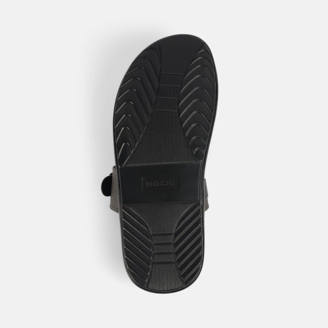 Mochi Men Black Casual Slippers (SKU: 16-1217-11-41) Mochi Men Black Casual Slippers (SKU: 16-1217-11-41)