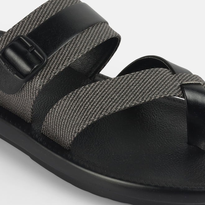 Mochi Men Black Casual Slippers (SKU: 16-1217-11-41) Mochi Men Black Casual Slippers (SKU: 16-1217-11-41)