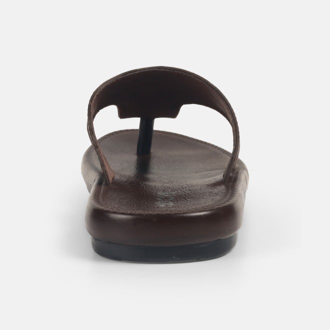Mochi Men Brown Casual Slippers (SKU: 16-1218-12-40)