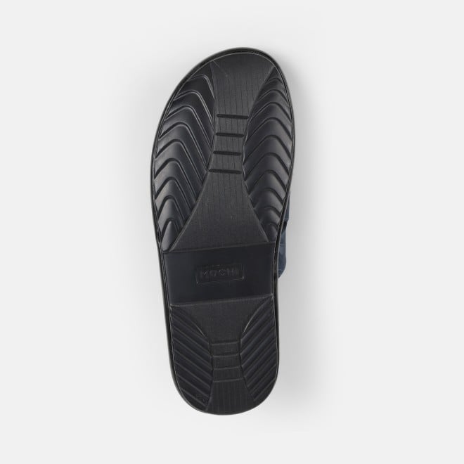 Mochi Men Blue Casual Slippers (SKU: 16-1218-45-39)