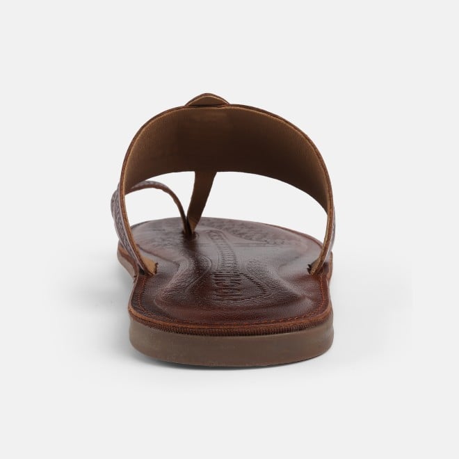 Mochi Men Tan Ethnic Kolhapuris (SKU: 16-1223-23-39)