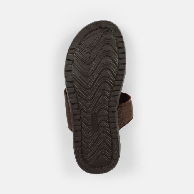 Mochi Men Tan Casual Slippers (SKU: 16-1238-23-40)