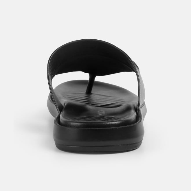 Mochi Men Black Casual Slippers (SKU: 16-1239-11-40)