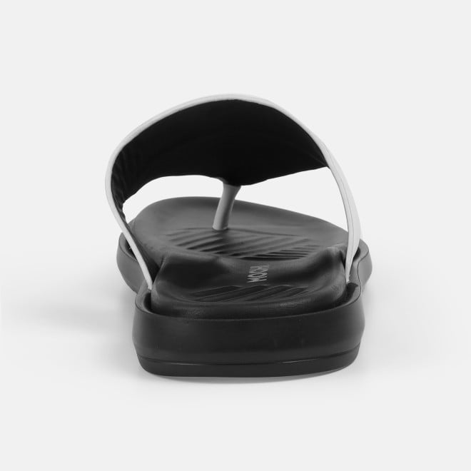 Mochi Men White Casual Slippers (SKU: 16-1239-16-40)