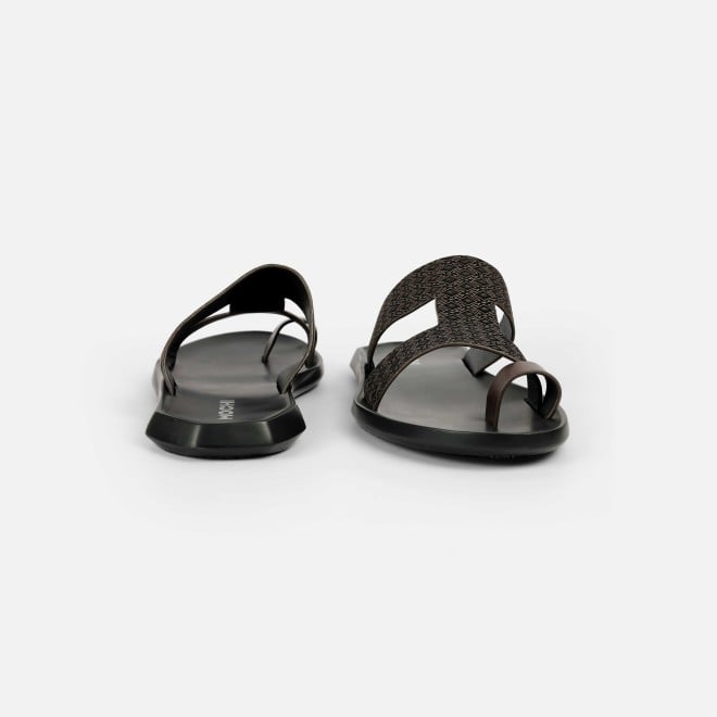 Mochi Men Brown Casual Slippers (SKU: 16-1247-12-44) Mochi Men Brown Casual Slippers (SKU: 16-1247-12-44)