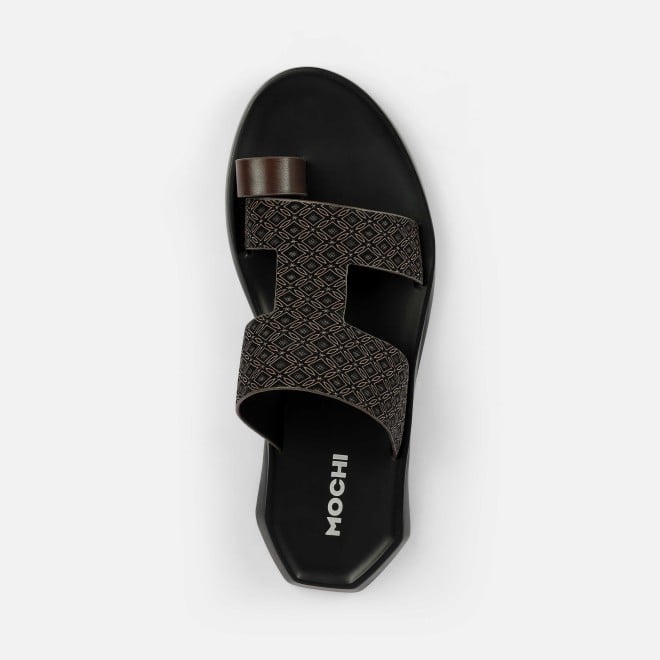 Mochi Men Brown Casual Slippers (SKU: 16-1247-12-44) Mochi Men Brown Casual Slippers (SKU: 16-1247-12-44)