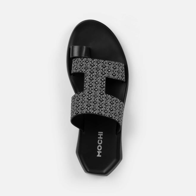 Mochi Men White Casual Slippers (SKU: 16-1247-16-40)