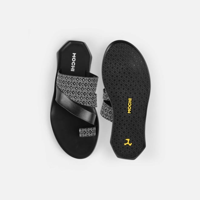 Mochi Men White Casual Slippers (SKU: 16-1249-16-42)