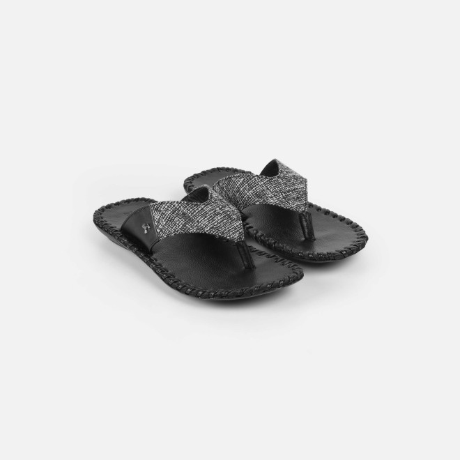 Mochi Men Black Casual Slippers (SKU: 16-1262-11-40) Mochi Men Black Casual Slippers (SKU: 16-1262-11-40)