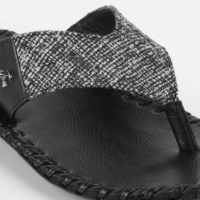 Mochi Men Black Casual Slippers (SKU: 16-1262-11-40) Mochi Men Black Casual Slippers (SKU: 16-1262-11-40)