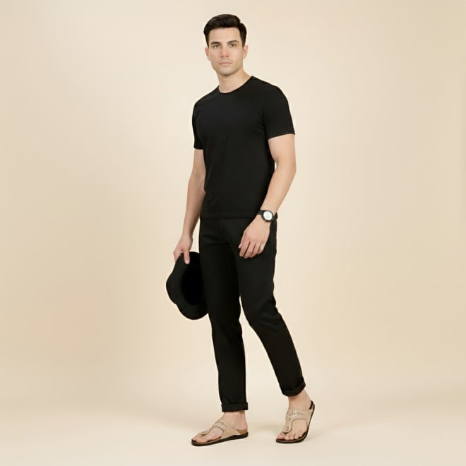 Mochi Men Beige Casual Slippers (SKU: 16-1264-20-42)