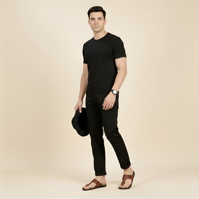 Mochi Men Tan Casual Slippers (SKU: 16-1264-23-40)