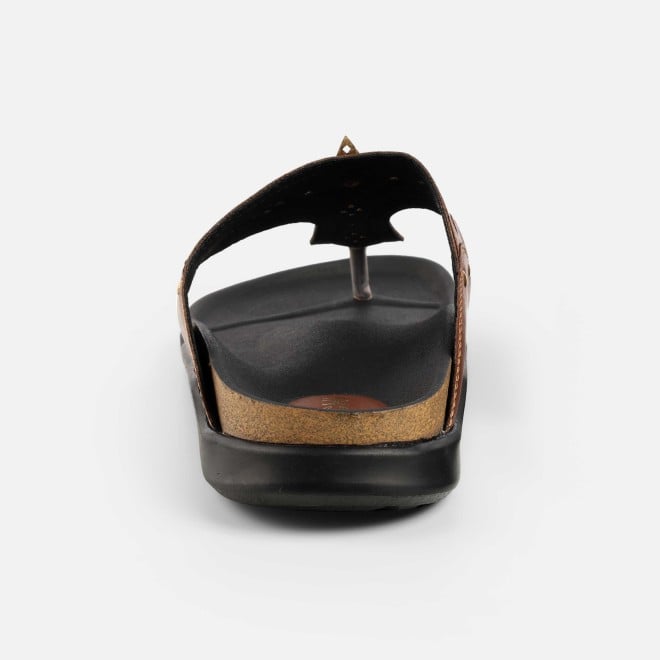 Mochi Men Tan Casual Slippers (SKU: 16-1264-23-40)