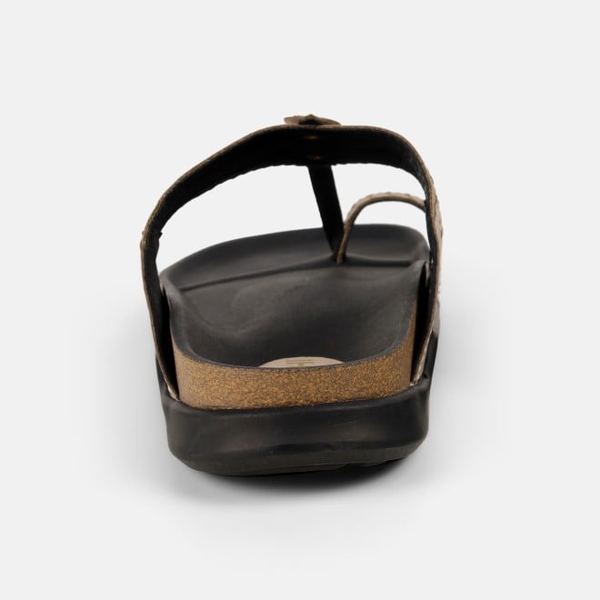 Mochi Men Beige Ethnic Kolhapuris (SKU: 16-1265-20-42)