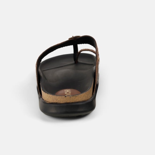 Mochi Men Tan Ethnic Kolhapuris (SKU: 16-1265-23-40)