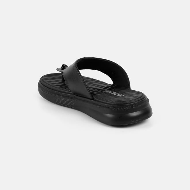 Mochi Men Black Casual Slip Ons (SKU: 16-1286-11-40)