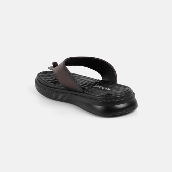 Mochi Men Brown Casual Slip Ons (SKU: 16-1286-12-41)