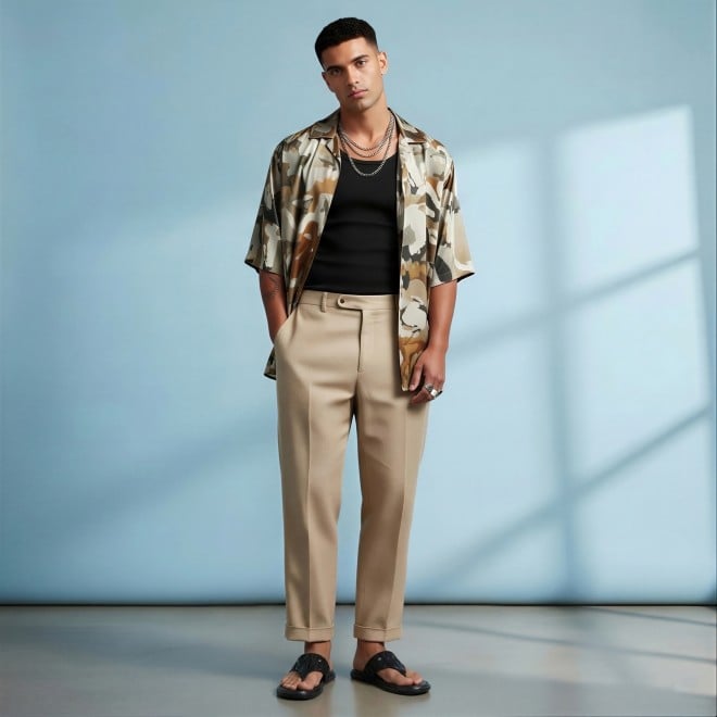 Mochi Men Black Casual Slippers (SKU: 16-1299-11-40)