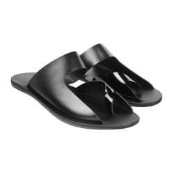 Men Black Casual Slippers