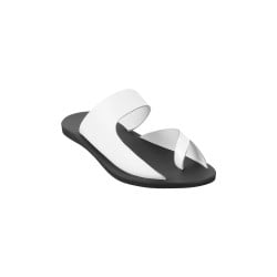 Men White Casual Slippers