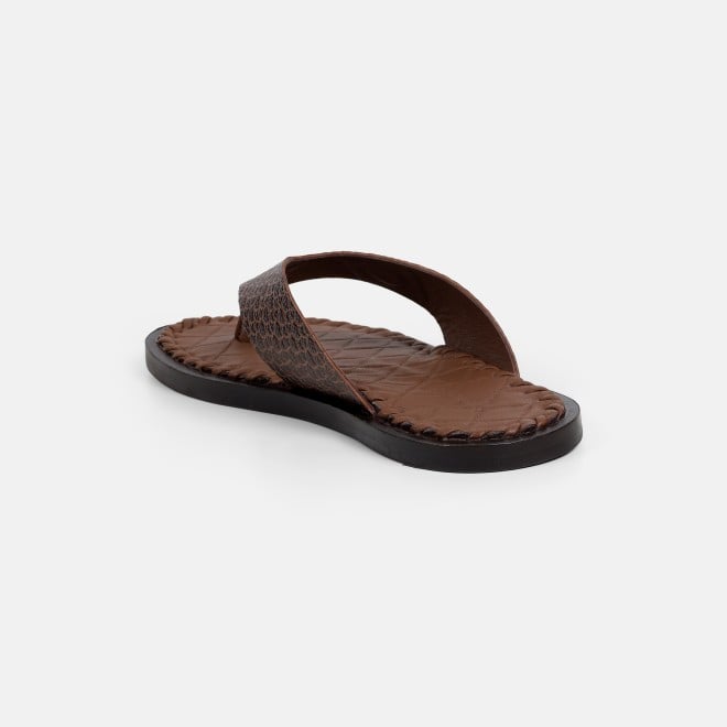 Mochi Men Brown Casual Slippers (SKU: 16-1317-12-41)