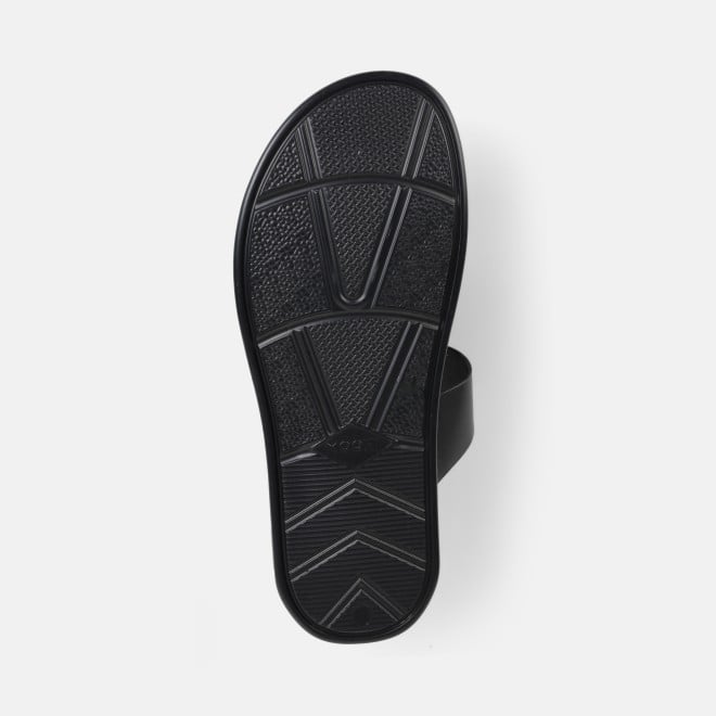 Mochi Men Black Casual Slippers (SKU: 16-1318-11-40)