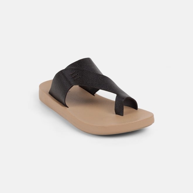 Mochi Men Brown Casual Slippers (SKU: 16-1319-12-41)