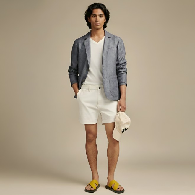 Mochi Men Yellow Casual Slippers (SKU: 16-1319-33-40)