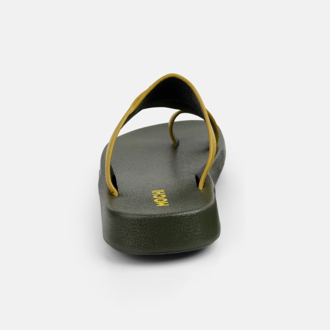 Mochi Men Yellow Casual Slippers (SKU: 16-1319-33-40)