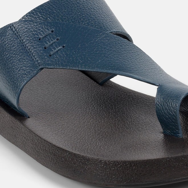 Mochi Men Blue Casual Slippers (SKU: 16-1319-45-40)