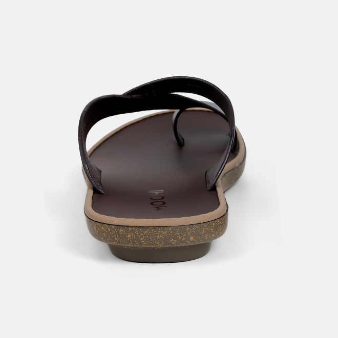 Mochi Men Brown Casual Slippers (SKU: 16-1320-12-41)
