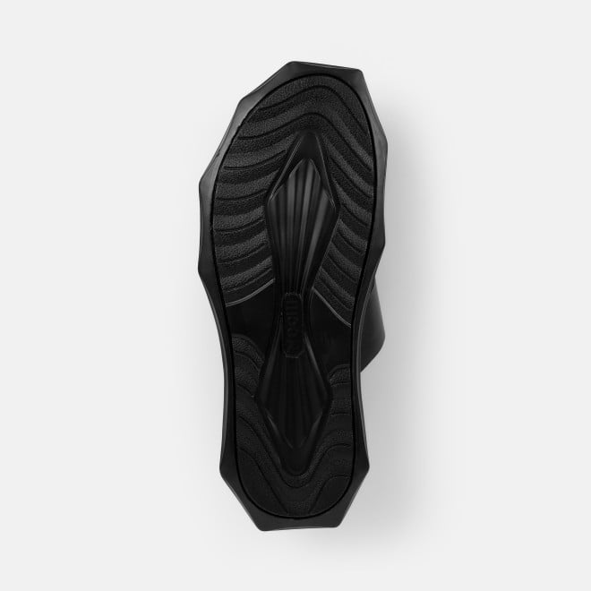 Mochi Men Black Casual Slippers (SKU: 16-1325-11-40)