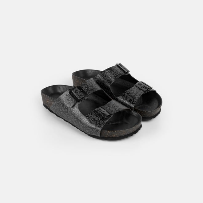 Mochi Men Grey Casual Slippers (SKU: 16-1374-14-40)