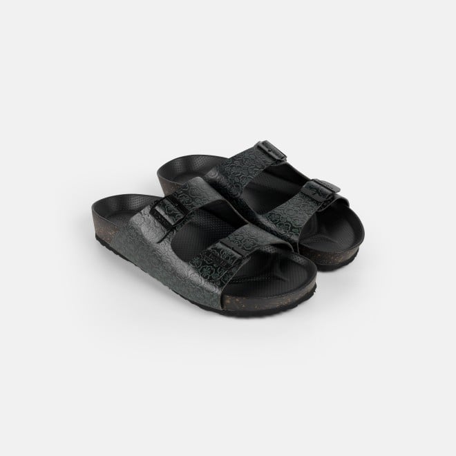 Mochi Men Olive Casual Slippers (SKU: 16-1374-49-40)