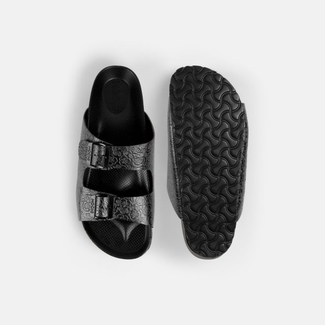 Mochi Men Grey Casual Slippers (SKU: 16-1374-14-40)