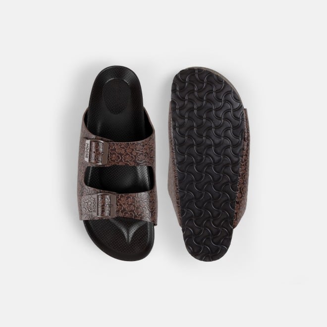 Mochi Men Tan Casual Slippers (SKU: 16-1374-23-40)