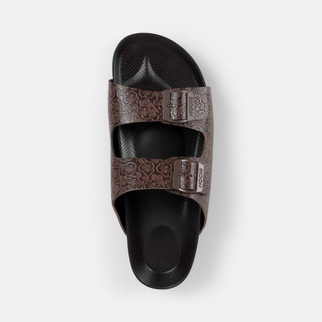 Mochi Men Tan Casual Slippers (SKU: 16-1374-23-40)