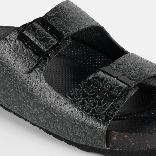 Mochi Men Olive Casual Slippers (SKU: 16-1374-49-40)