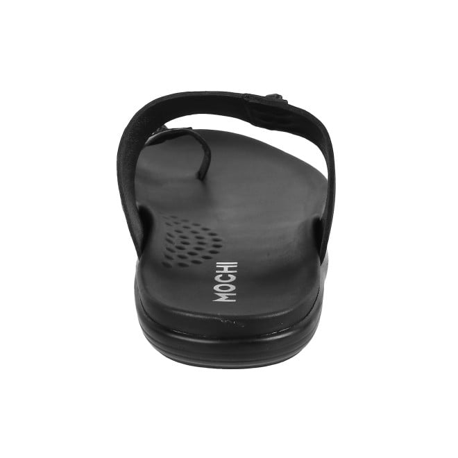 Mochi Men Black Casual Slippers (SKU: 16-158L-11-46)